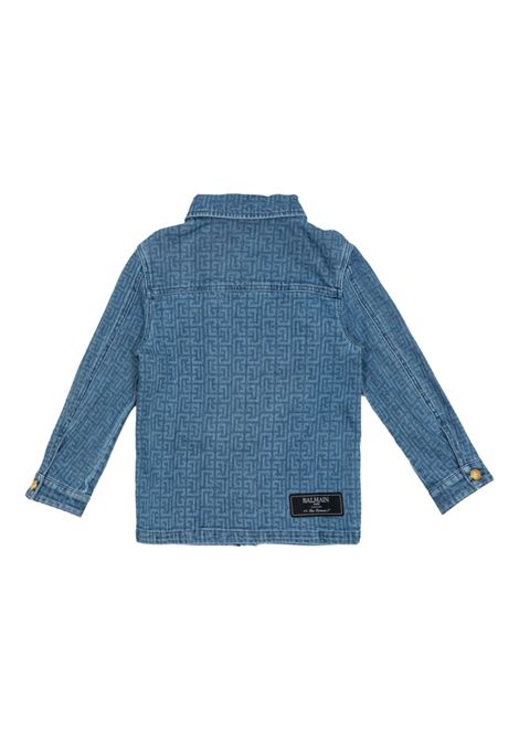 Giacca in denim BALMAIN KIDS | BW2P47 Z2867610